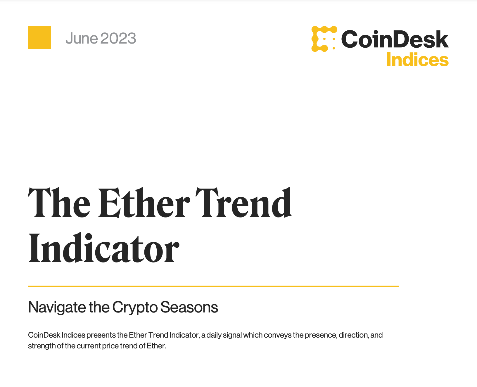 Ether Trend Indicator Factsheet image