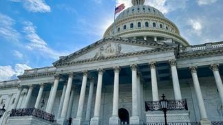 A House of Representatives effort to erect U.S. guardrails around stablecoins is said to be nearing the release of a draft bill.  (Jesse Hamilton/CoinDesk)