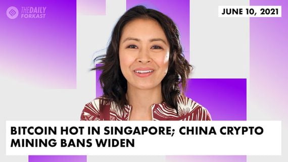 Bitcoin Hot in Singapore; China Widens Crypto Mining Bans