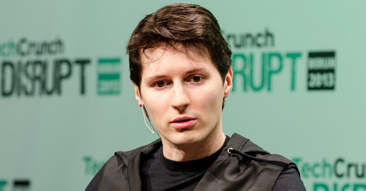 Telegram CEO Pavel Durov Arrested in France, TON Price Plunges 14%