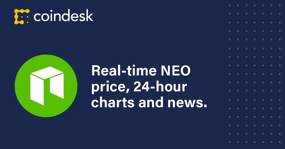 NEO Price | Price Index and Live Chart — CoinDesk 20