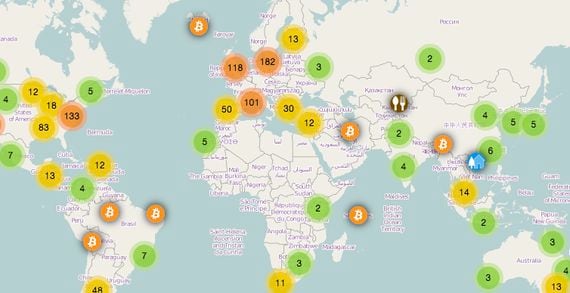 Image courtesy of CoinMap