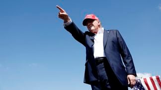 Former President Donald Trump's party has formally adopted a pro-crypto platform. (Anna Moneymaker/Getty Images)