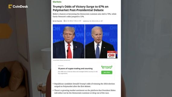 Trumps Odds of Victory Surge on Polymarket; Steno Research Predicts ETH to Hit $6.5K