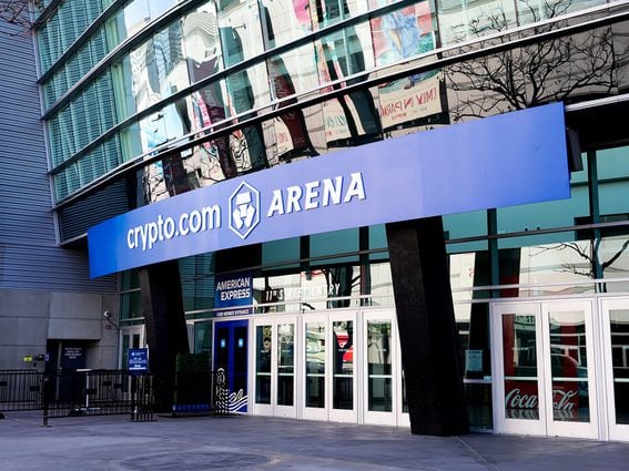 The exterior of the Crypto.com Arena (Getty Images)