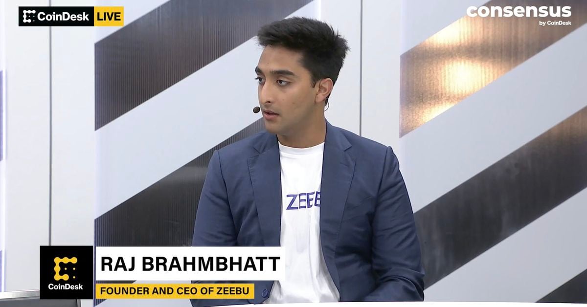 [SPONSORED CONTENT] Scaling Blockchain for the Telecom Industry With Zeebu CEO, Raj Brahmbhatt | In Conversation With Our Partners | CoinDesk Live at Consensus 2024 Video