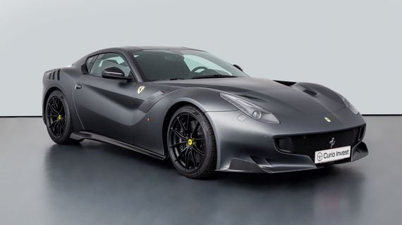 The tokenized Ferrari F12 TDF up for sale (CurioInvest)