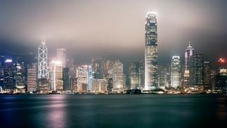 Hong Kong, skyline and harbor (Gary Yeowell/Getty Images)
