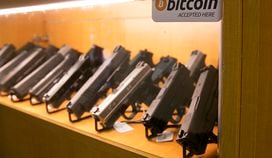Central Texas Gun Works, in January 2014, became the first firearms retailer to accept online payment in bitcoin. (Robert Daemmrich Photography Inc/Corbis via Getty Images)