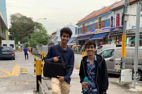 Instadapp co-founders Sowmay Jain and Samyak Jain in a photo from 2019.