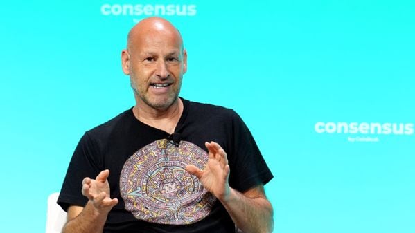 Joe Lubin, founder and CEO of Consensys, discusses Ethereum's political prospects. (Shutterstock/CoinDesk/Suzanne Cordiero)