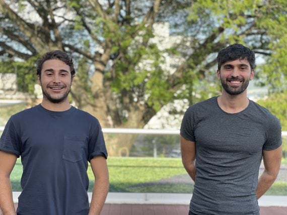 Lemon Cash co-founders Borja Martel Seward and Marcelo Cavazzoli.