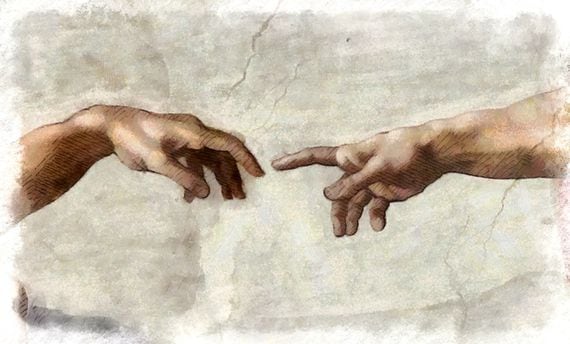 SECOND COMING? News of asset manager Renaissance considering bitcoin futures set off a raft of institutional speculation. (Detail from "Last Judgement" by Michelangelo, Sistine Chapel. Credit: Shutterstock)