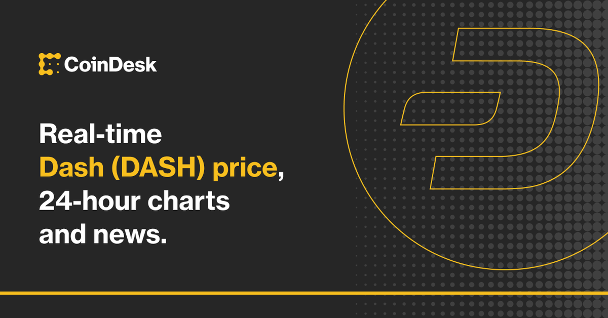 Dash (DASH) Price: Price Index and Live Chart