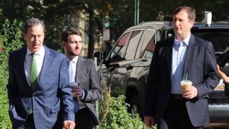 Celsius EX-CEO Alex Mashinsky, right. (Victor Chen/CoinDesk)