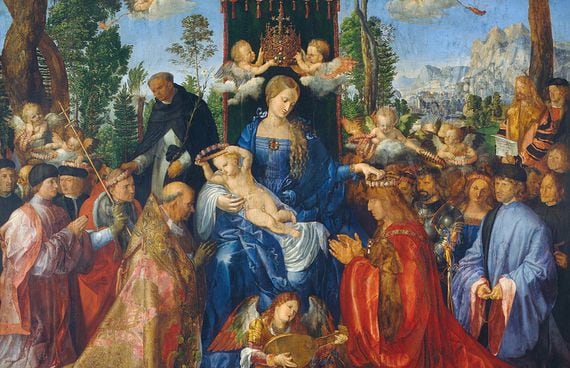 Albrecht Dürer, Feast of Rose Garlands

