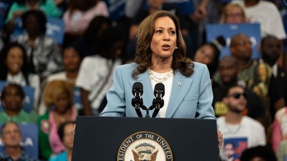 Kamala Harris.  (Megan Varner/Getty Images)