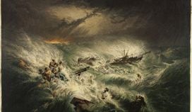 George Baxter, 1843 - The Wreck of the Reliance (George Baxter/Art Institute of Chicago)