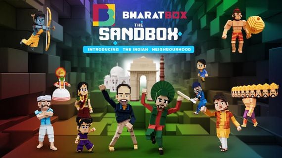 Animation of The Sandbox and BharatBox (Courtest: BharatBox)