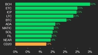 CoinDesk 20 leaders (CoinDesk Indices)