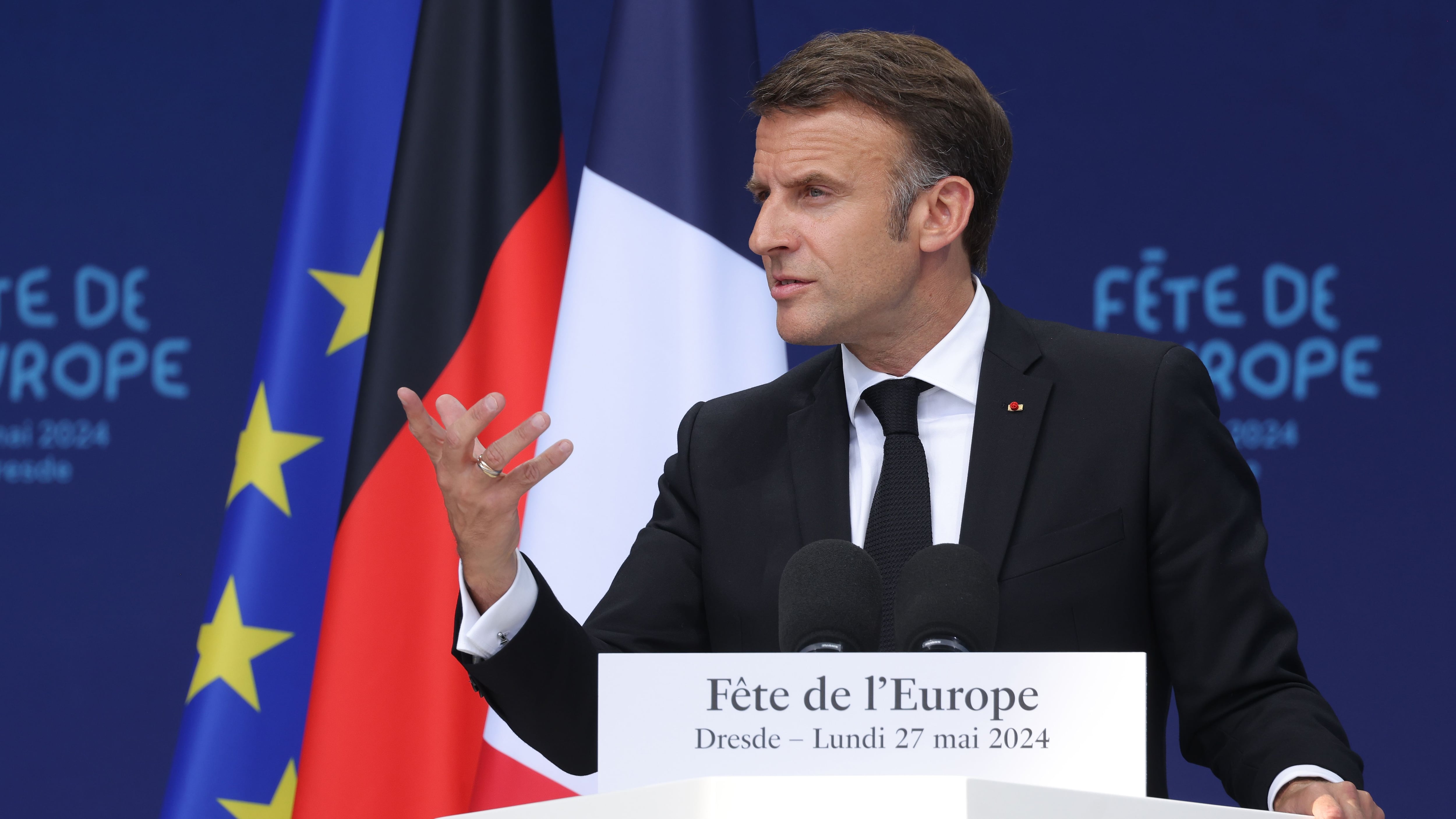 Emmanuel Macron (Sean Gallup/Getty Images)