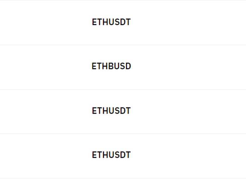 Large liquidations on ether trades on Binance. (Coinglass)