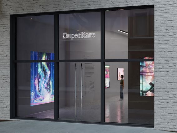 A SuperRare gallery in Manhattan (Nicolas Sanchez)