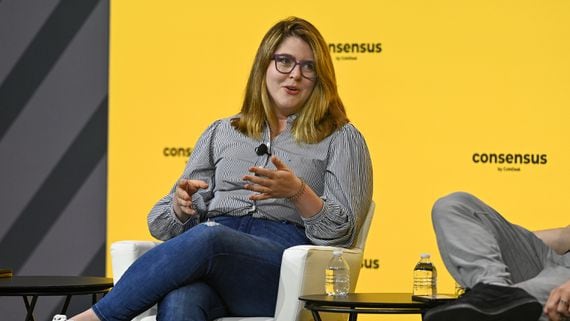 Ophelia Snyder, Co-Founder, 21Shares, at Consensus 2024 by CoinDesk, Austin, USA  (CoinDesk)