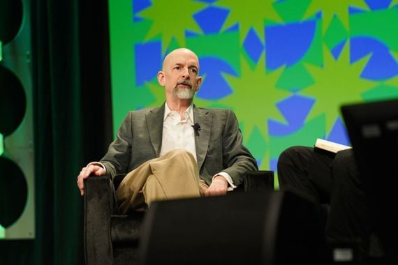 Neal Stephenson speaks at SXSW 2022. (Amy E. Price/Getty Images for SXSW)