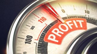 Profit gauge (Shutterstock)