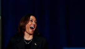 Kamala Harris, the frontrunner for the Democratic presidential nomination after Joe Biden dropped out (Chris duMond/Getty Images)