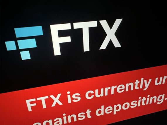 Photo of FTX website (Rob Mitchell/CoinDesk)