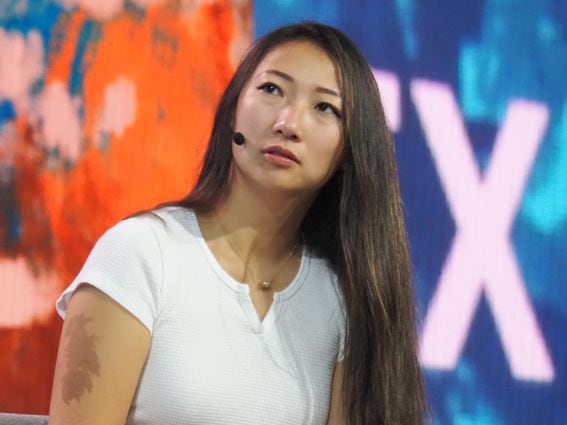 Amy Wu, the head of of FTX Ventures (Danny Nelson/CoinDesk)