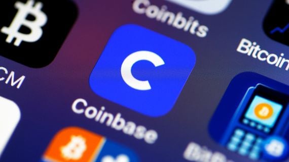 Coinbase app on smartphone (Chesnot/Getty Images)