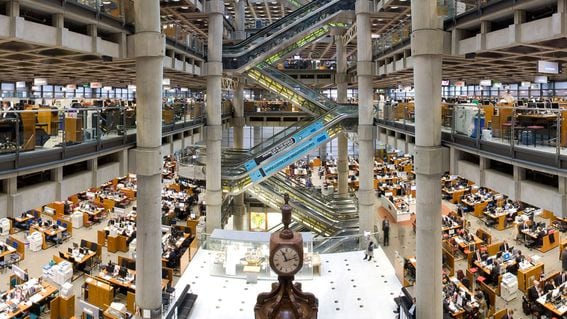 Inside the Lloyd's of London insurance market. (Lloyd's of London)