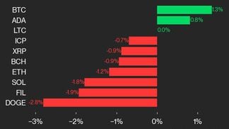 CoinDesk 20 leaders and laggards (CoinDesk Indices)