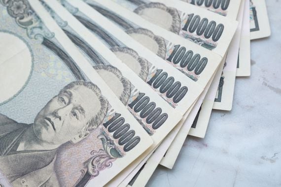 10,000 Japanese yen notes (Kiyoshi Hijiki/Getty images)