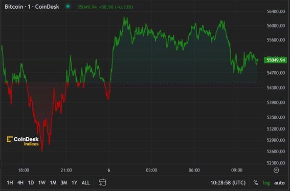 BTC price, FMA Aug. 6 2024 (CoinDesk)