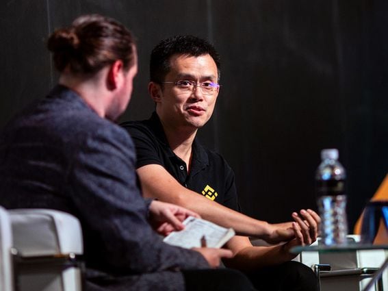Changpeng "CZ" Zhao, the CEO of Binance, at Consensus Singapore 2018 (CoinDesk)