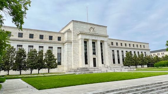 Edificio de la Reserva Federal de los Estados Unidos. (Jesse Hamilton/CoinDesk)