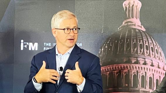 Rep. Patrick McHenry said a major crypto legislative effort is close to a floor vote in the House of Representatives. (Jesse Hamilton/CoinDesk)