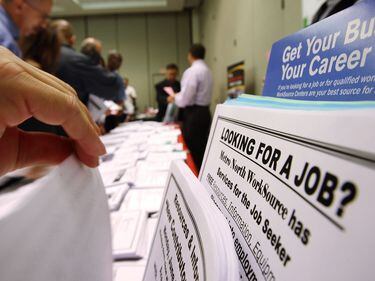 The government employment report for May was released Friday morning (David McNew/Getty Images)