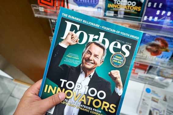 forbes magazine (Shutterstock)