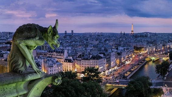 Paris, France. 06th Mar, 2023. A huge sculpture bearing the