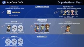 ApeCoin DAO organizational chart. (Vulkan/Twitter)