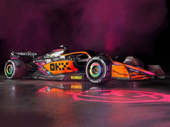 McLaren Racing Unveils Crypto-Inspired Car Livery Ahead of Singapore GP