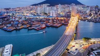 Busan is South Korea's second-largest city after Seoul. (Getty Images)