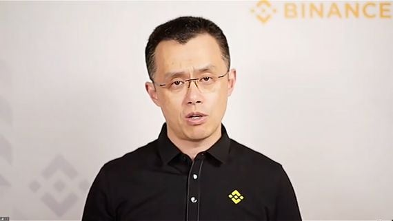 Changpeng Zhao, CEO of Binance (Casper Labs)