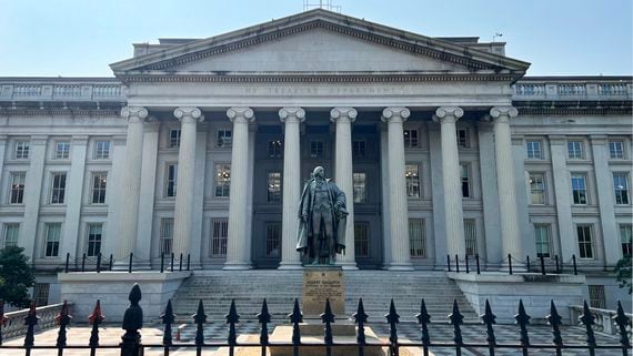 The U.S. Treasury Department's financial crimes arm reported on the use of bitcoin in human trafficking and other global crimes. (Jesse Hamilton/CoinDesk)