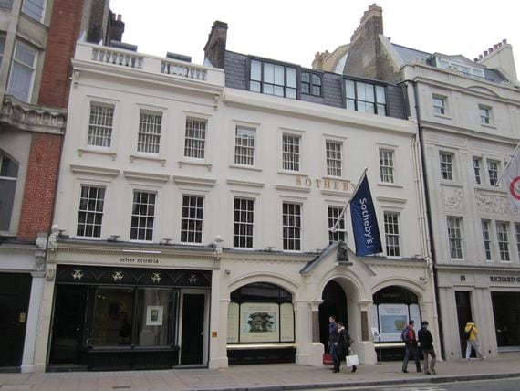 Sotheby's, New Bond Street, London